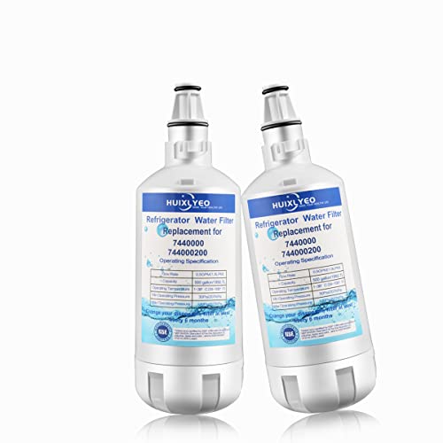 EFF-6043A Replacement Filter. Compatible with Liebherr 744000200. 7440002 Refrigerator Water filter(2PCS)