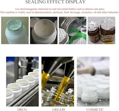 Electromagnetic induction sealing machine bottle cap sealing machine. 20-100mm handheld magnetic bottle cap sealing machine. suitable for plastic bottle caps and glass bottle caps