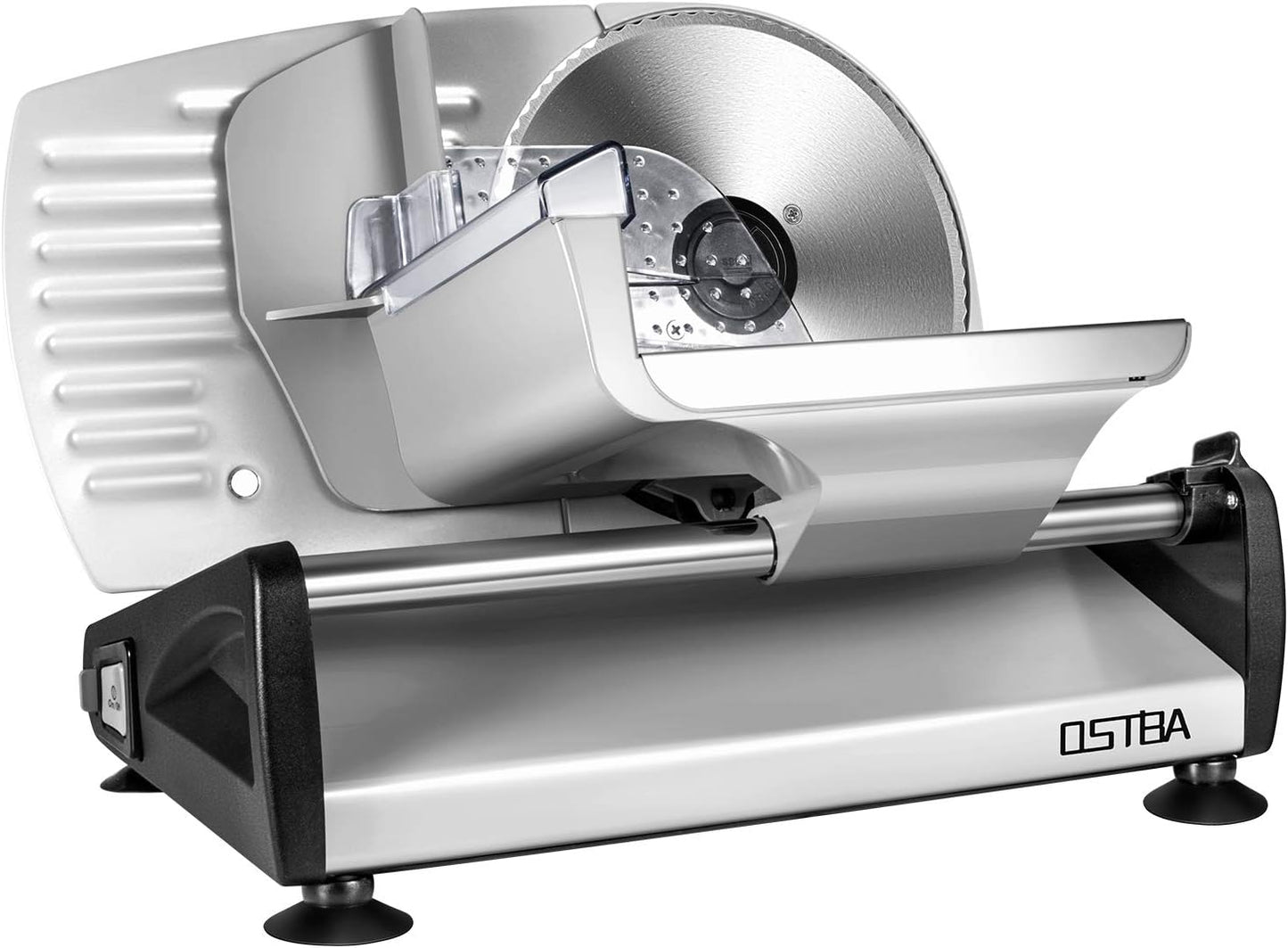 200W Electric Deli Meat Slicer. 7.5 Removable Stainless Steel Blade. Adjustable Thickness. Child Lock - For Home Use